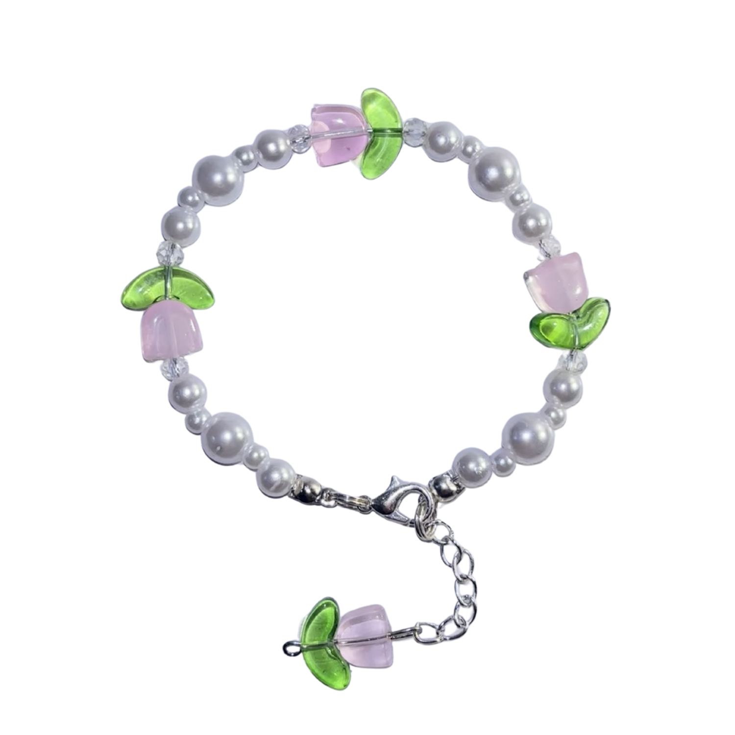 Sparkle tulip bracelet